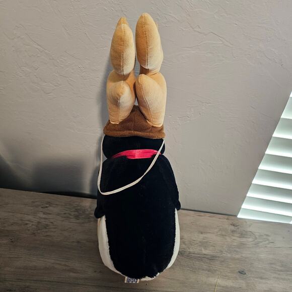 Vintage Dakin Opus Penguin Reindeer Plush 80s Holiday Christmas Bloom County - Picture 5 of 12